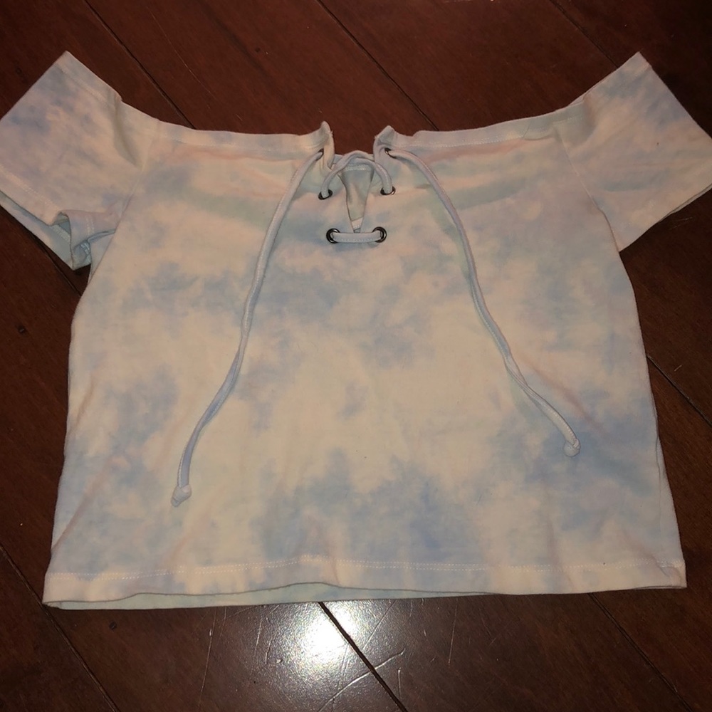 Tye-dye crop top